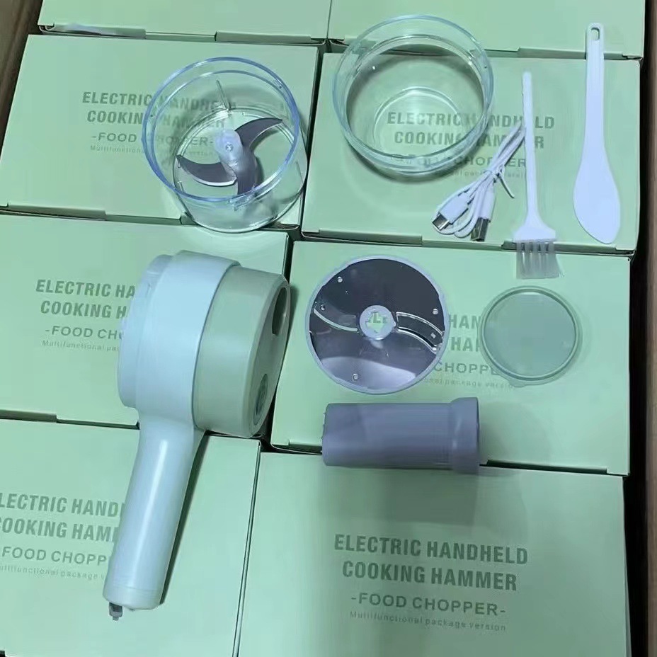 ORANGLES Electric Garlic Chopper – Multifunctional Household Slicer & Grinder - high resolution display - exposing craftsmanship - Image 2 of 4 | built for everyone | Electric Garlic Chopper – Multifunctional Household Slicer & Grinder for sale Georgia | Free Shipping ORANGLES