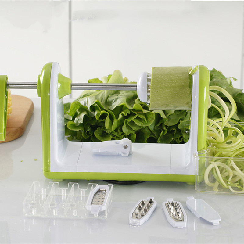 Fancy Vegetable Cutter – Spiral Potato Shredder Kitchen Gadget