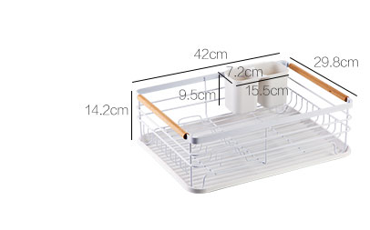 ORANGLES Household Drain Bowl Rack – Kitchen Storage Organizer - angled perspective - presenting advantages - Image 4 of 4 | fits any environment | Purchase Household Drain Bowl Rack – Kitchen Storage Organizer Michigan | Free Shipping ORANGLES