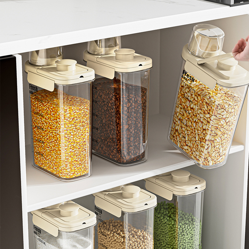 ORANGLES Handheld Sealed Jar – Kitchen Food Storage Box - detailed closeup view - illustrating benefits - Image 3 of 6 | created for all | Shop Handheld Sealed Jar – Kitchen Food Storage Box North Carolina | Free Shipping ORANGLES