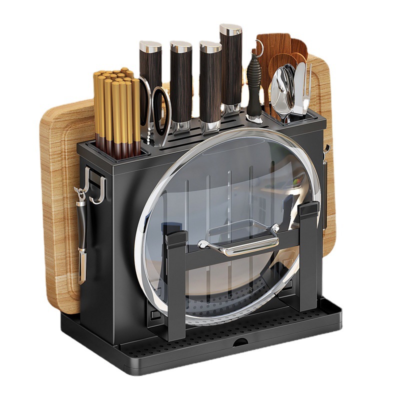 Stainless Steel Kitchen Chopsticks Storage Rack – Household Organizer