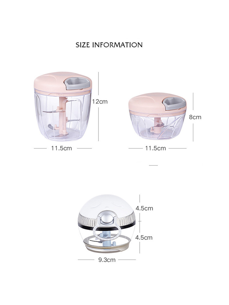 ORANGLES Mini Manual Garlic Masher for Domestic Use - detailed closeup view - illustrating benefits - Image 3 of 3 | created for all | Shop Mini Manual Garlic Masher for Domestic Use North Carolina | Free Shipping ORANGLES