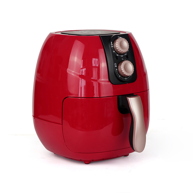 European Plug Smart Air Fryer Black & Red