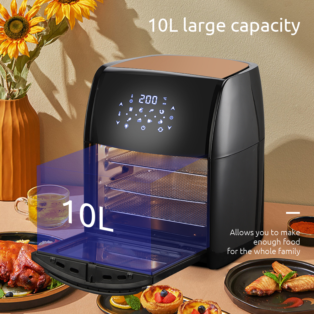 ORANGLES 12L Large Capacity Home Air Fryer Chip Maker - high resolution display - exposing craftsmanship - Image 2 of 4 | built for everyone | 12L Large Capacity Home Air Fryer Chip Maker for sale Georgia | Free Shipping ORANGLES