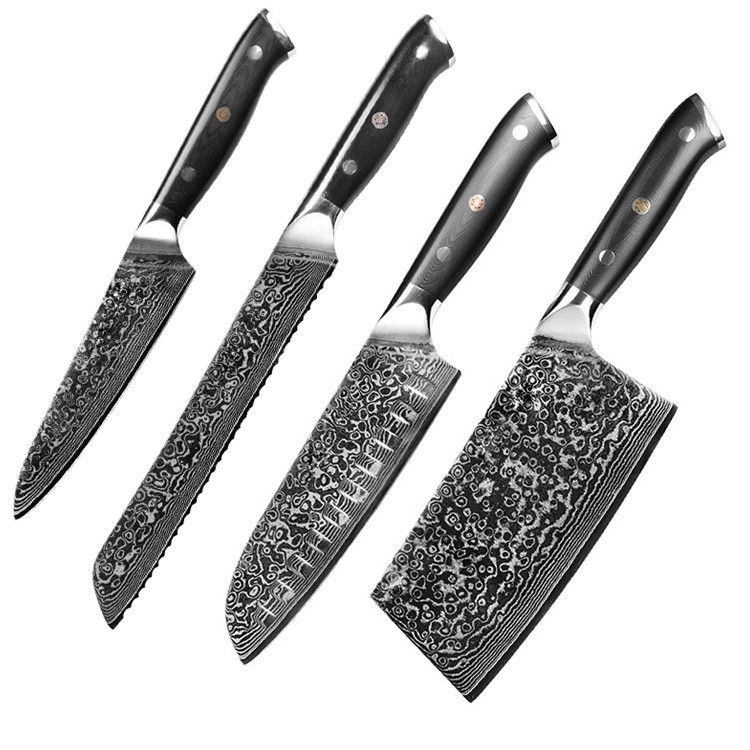 ORANGLES Forged Pattern Kitchen Knife Set – Household - full product showcase - displaying specifications - Image 5 of 6 | adapts to any space | Forged Pattern Kitchen Knife Set – Household deal New Jersey | Free Shipping ORANGLES