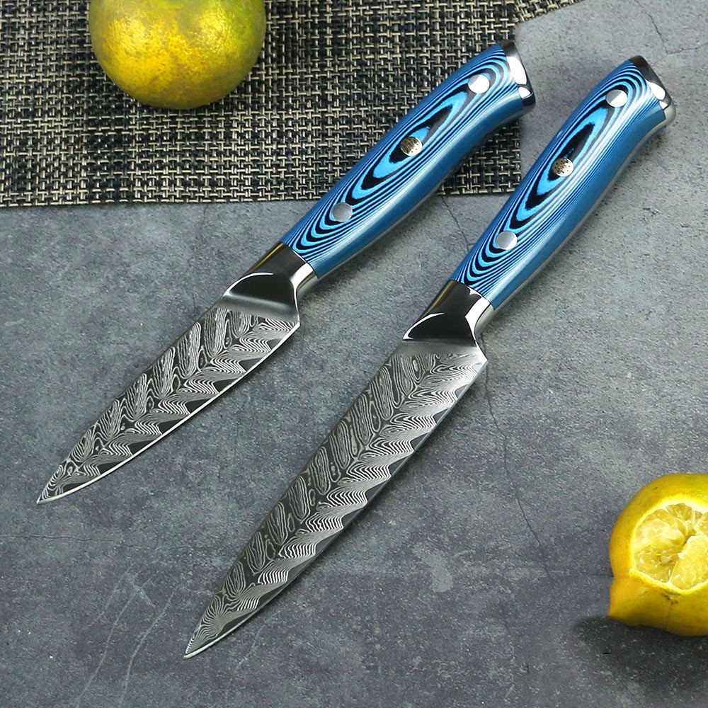 Household Damascus Fruit Multipurpose Knife