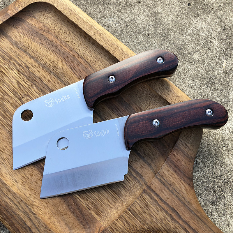 ORANGLES Lightweight Mini Stainless Steel Kitchen Knife - angled perspective - presenting advantages - Image 4 of 4 | fits any environment | Purchase Lightweight Mini Stainless Steel Kitchen Knife Michigan | Free Shipping ORANGLES