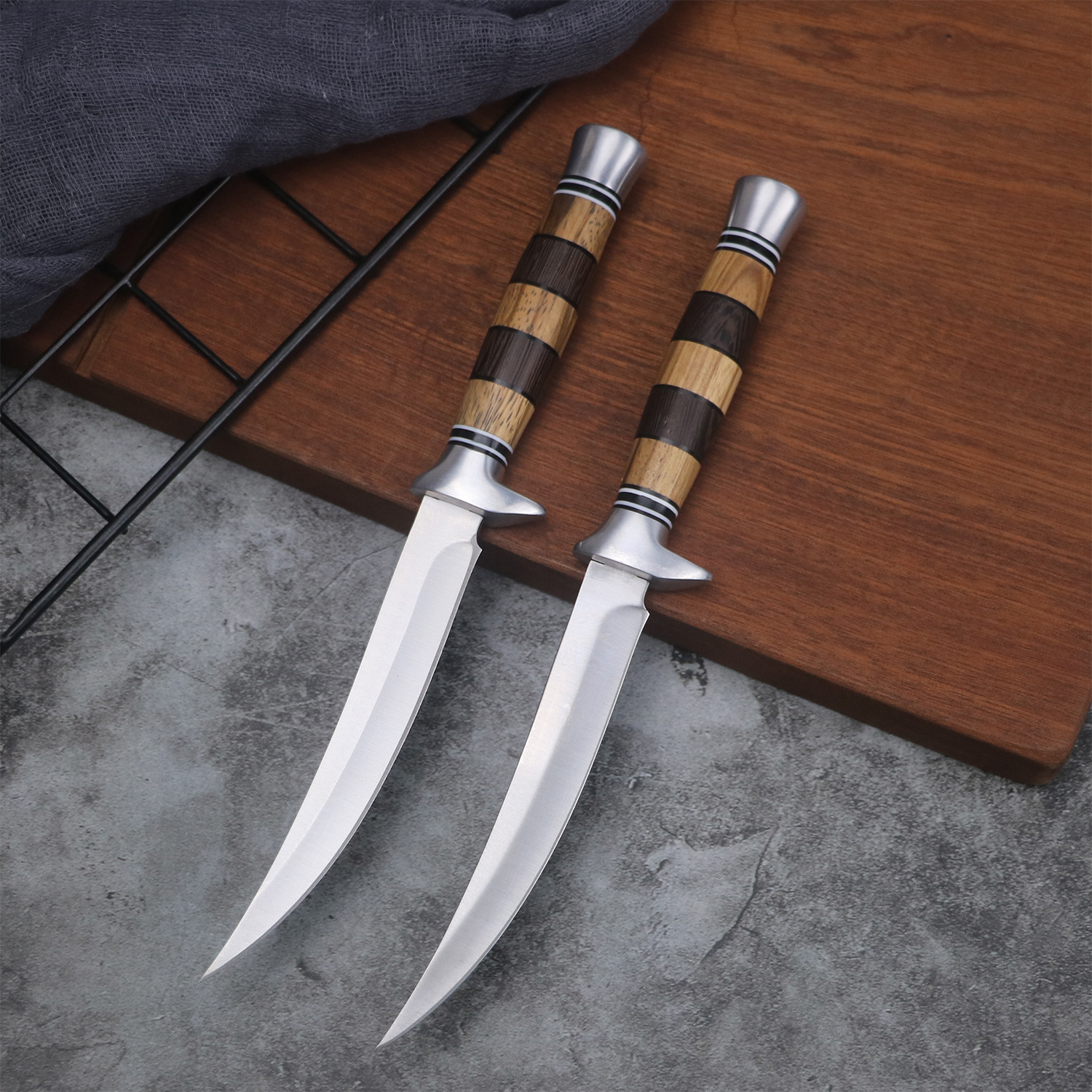 ORANGLES Household Stainless Steel Fruit Knife - angled perspective - presenting advantages - Image 4 of 4 | fits any environment | Purchase Household Stainless Steel Fruit Knife Michigan | Free Shipping ORANGLES