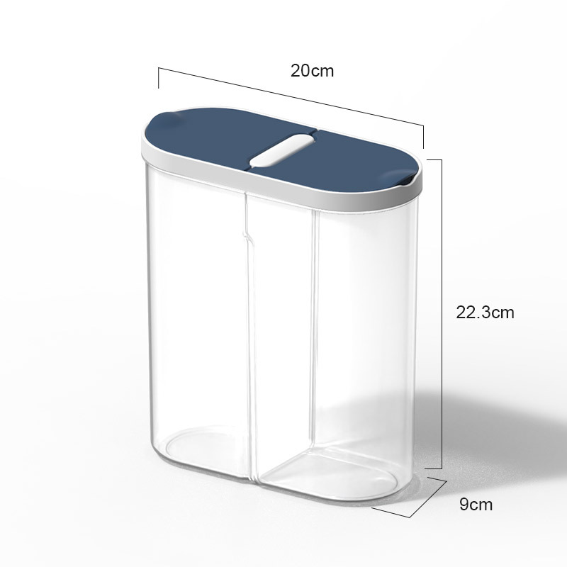 ORANGLES Sealed Grain Storage Jar – Household Compartment - full product showcase - displaying specifications - Image 5 of 5 | adapts to any space | Sealed Grain Storage Jar – Household Compartment deal New Jersey | Free Shipping ORANGLES