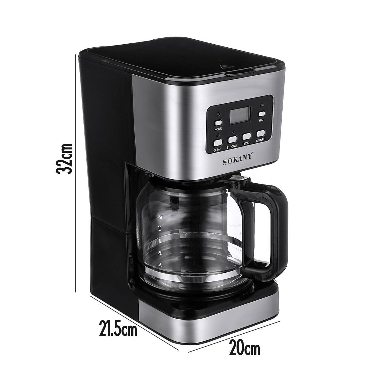 ORANGLES Home Automatic Drip Coffee Machine - high resolution display - exposing craftsmanship - Image 2 of 6 | built for everyone | Home Automatic Drip Coffee Machine for sale Georgia | Free Shipping ORANGLES