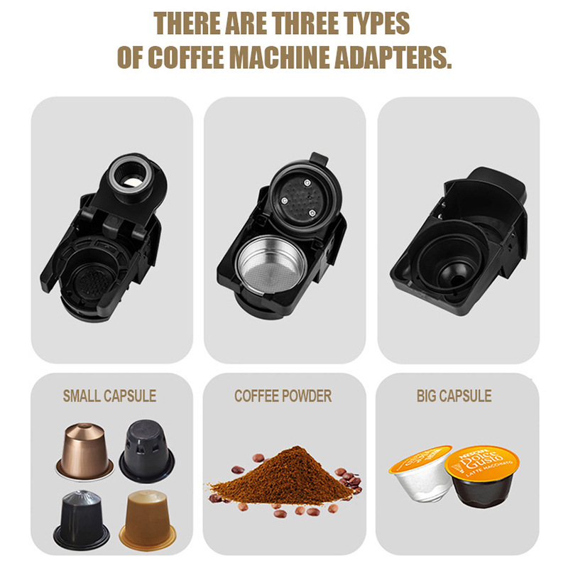 ORANGLES Italian Capsule Coffee Machine – Multifunctional & Stylish - angled perspective - presenting advantages - Image 4 of 4 | fits any environment | Purchase Italian Capsule Coffee Machine – Multifunctional & Stylish Michigan | Free Shipping ORANGLES