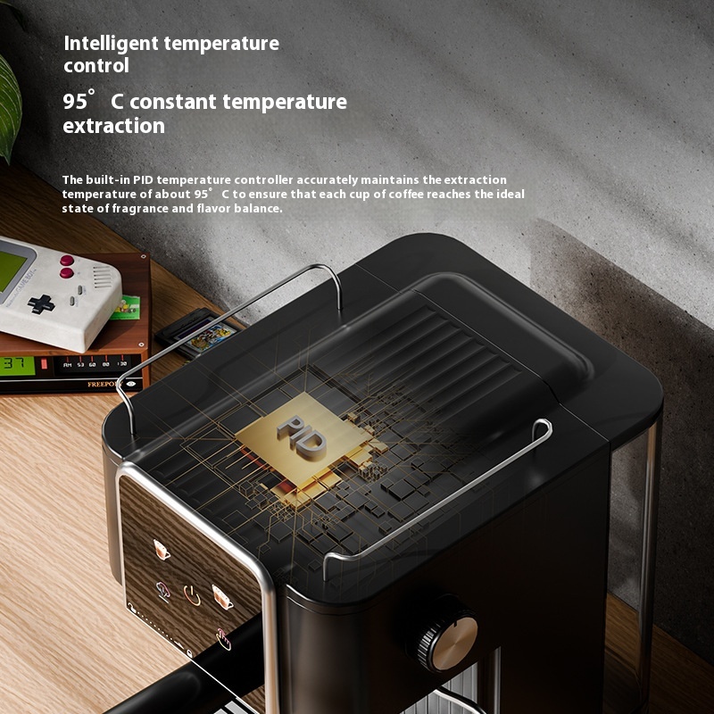 ORANGLES Italian Coffee Machine – High‑Pressure Espresso - detailed closeup view - illustrating benefits - Image 3 of 3 | created for all | Shop Italian Coffee Machine – High‑Pressure Espresso North Carolina | Free Shipping ORANGLES