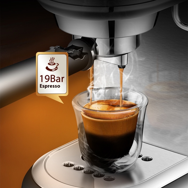 ORANGLES Italian American Coffee Machine – Hot & Cold Semi‑Automatic - angled perspective - presenting advantages - Image 4 of 5 | fits any environment | Purchase Italian American Coffee Machine – Hot & Cold Semi‑Automatic Michigan | Free Shipping ORANGLES