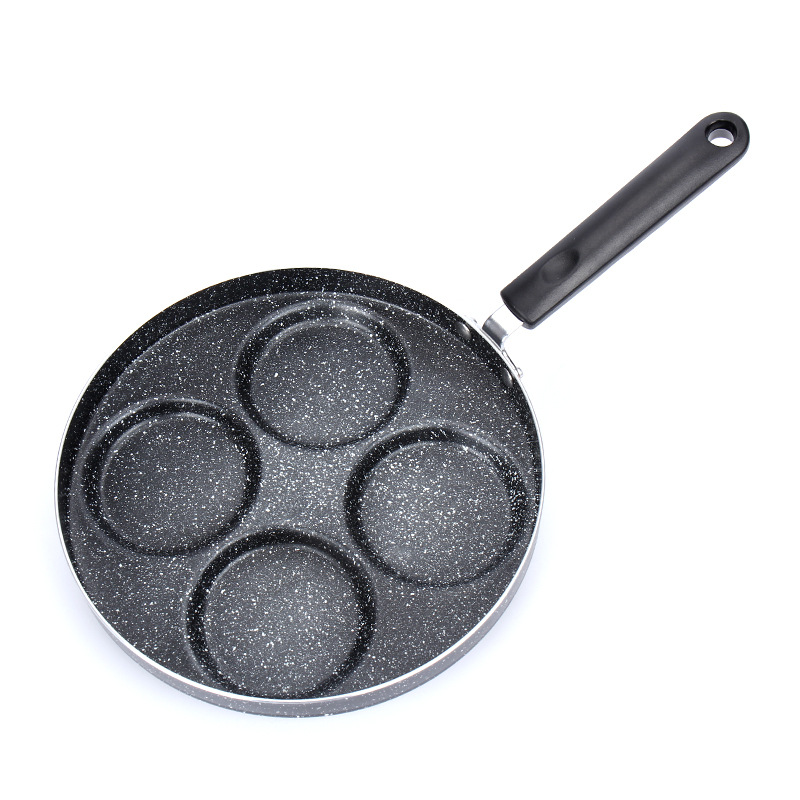 Nonstick Egg & Pancake Pan – 4‑Cup Gas Stove Cookware