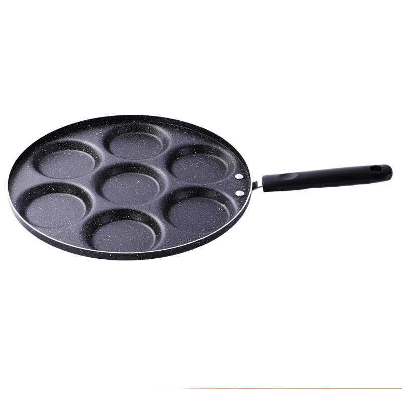 ORANGLES Nonstick Egg & Pancake Pan – 4‑Cup Gas Stove Cookware - full product showcase - displaying specifications - Image 5 of 5 | adapts to any space | Nonstick Egg & Pancake Pan – 4‑Cup Gas Stove Cookware deal New Jersey | Free Shipping ORANGLES