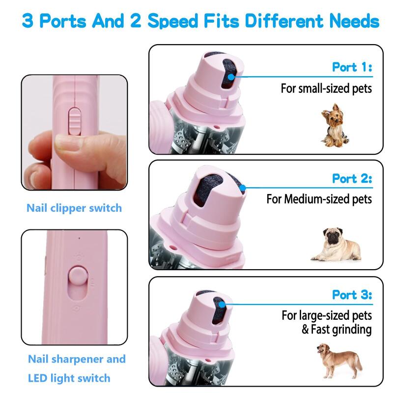 ORANGLES 2‑in‑1 Pet Nail Clippers – LED Dog & Cat Trimmer - elegant presentation - exhibiting components - Image 6 of 6 | ideal for home | Discount on 2‑in‑1 Pet Nail Clippers – LED Dog & Cat Trimmer Virginia | Free Shipping ORANGLES