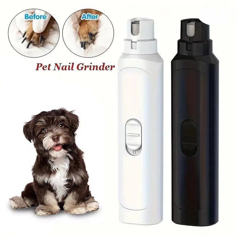 Pet Nail Grinder Dog Cat Battery Nail Trimmer