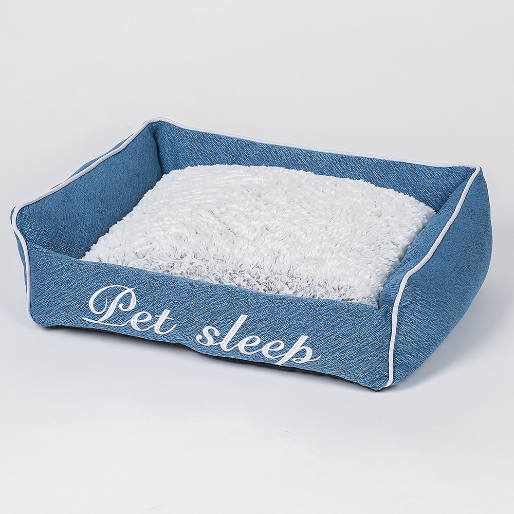 ORANGLES Warm Cat Litter Kennel Plush Pet Bed - high resolution display - exposing craftsmanship - Image 2 of 2 | built for everyone | Warm Cat Litter Kennel Plush Pet Bed for sale Georgia | Free Shipping ORANGLES