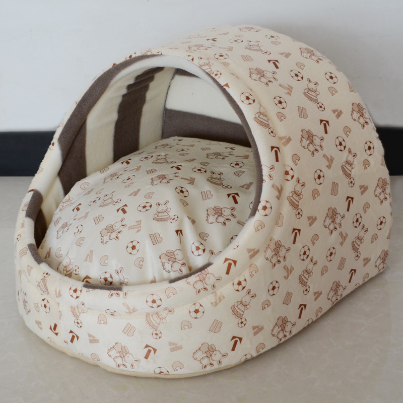 Removable Washable Autumn Plush Pet Nest