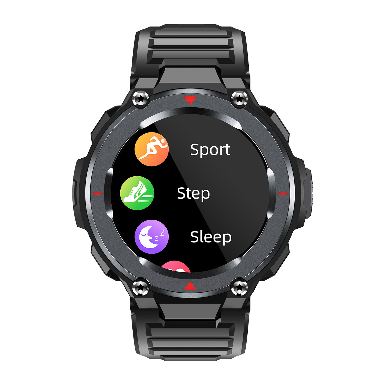 ORANGLES S25 Round Screen Smart Sports Watch With Large Battery And Long Standby - high resolution display - exposing craftsmanship - Image 2 of 4 | built for everyone | S25 Round Screen Smart Sports Watch With Large Battery And Long Standby for sale Georgia | Free Shipping ORANGLES