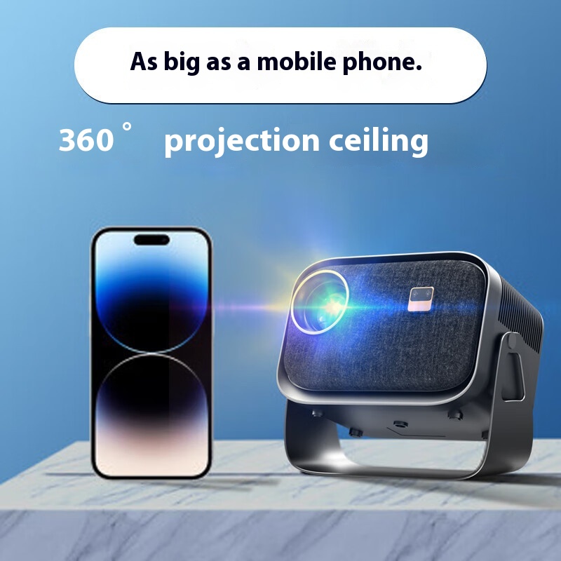 ORANGLES 4K Smart Portable Projector With Mobile Phone Connection - high resolution display - exposing craftsmanship - Image 2 of 4 | built for everyone | 4K Smart Portable Projector With Mobile Phone Connection for sale Georgia | Free Shipping ORANGLES