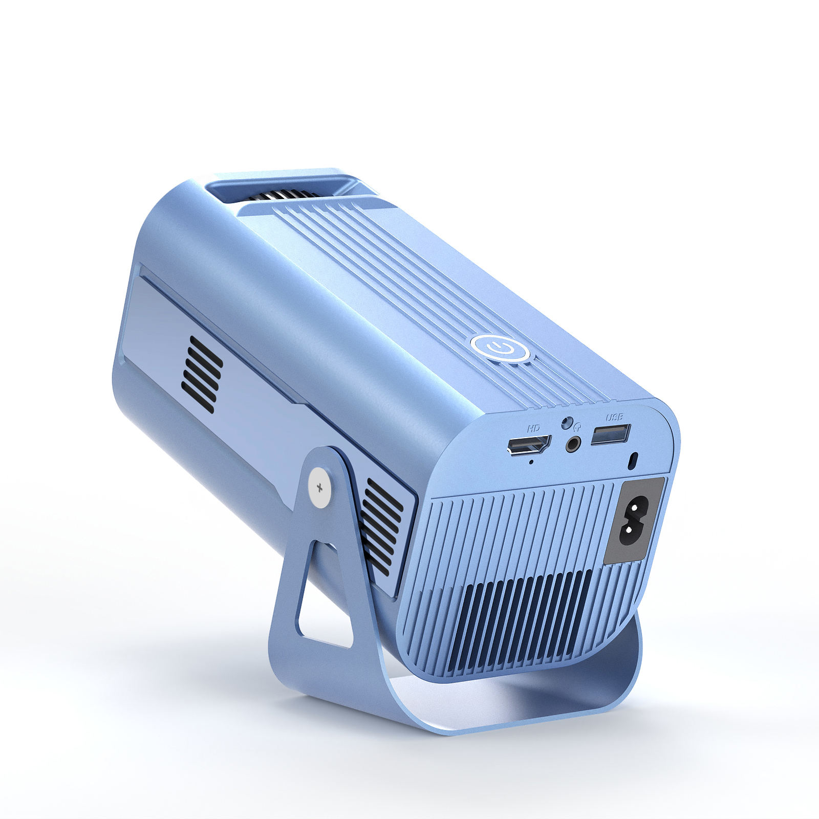 ORANGLES Smart Portable 4K HD LED Projector With WiFi - high resolution display - exposing craftsmanship - Image 2 of 6 | built for everyone | Smart Portable 4K HD LED Projector With WiFi for sale Georgia | Free Shipping ORANGLES