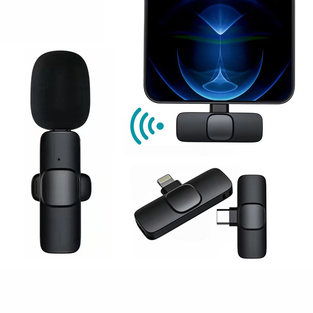 Wireless Lavalier Mini Microphone For iPhone And Android