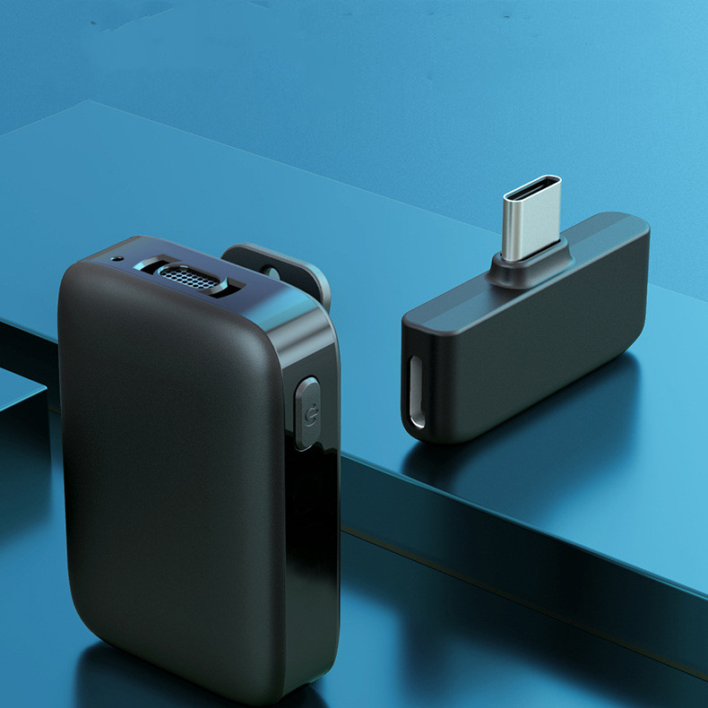 ORANGLES Wireless Lavalier Noise Cancelling Microphone With Dual Core - detailed closeup view - illustrating benefits - Image 3 of 3 | created for all | Shop Wireless Lavalier Noise Cancelling Microphone With Dual Core North Carolina | Free Shipping ORANGLES