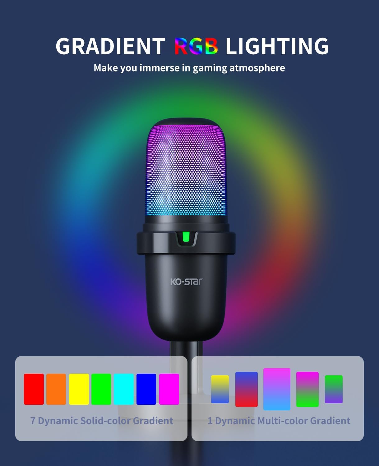 ORANGLES USB Wired Desktop Microphone For Gaming And Live Broadcast - high resolution display - exposing craftsmanship - Image 2 of 6 | built for everyone | USB Wired Desktop Microphone For Gaming And Live Broadcast for sale Georgia | Free Shipping ORANGLES