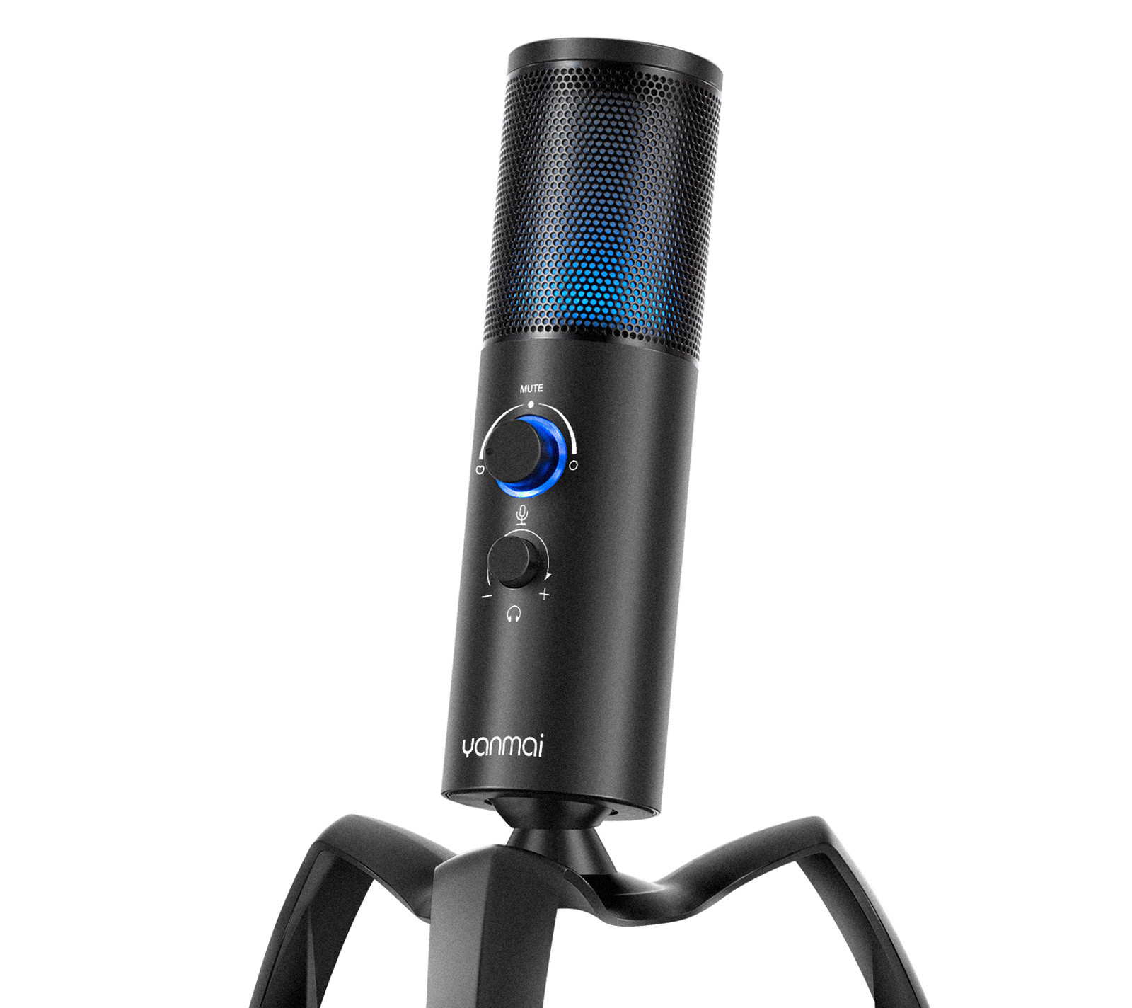 ORANGLES Q18 Two Directional Karaoke Condenser Microphone For Recording - detailed closeup view - illustrating benefits - Image 3 of 4 | created for all | Shop Q18 Two Directional Karaoke Condenser Microphone For Recording North Carolina | Free Shipping ORANGLES