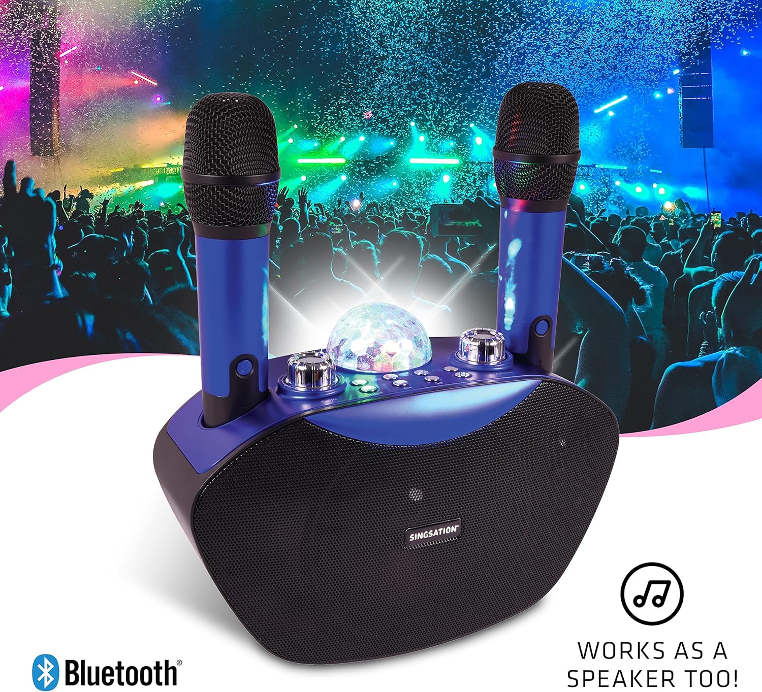 ORANGLES Family KTV Microphone For Karaoke And Recording - elegant presentation - exhibiting components - Image 6 of 6 | ideal for home | Discount on Family KTV Microphone For Karaoke And Recording Virginia | Free Shipping ORANGLES