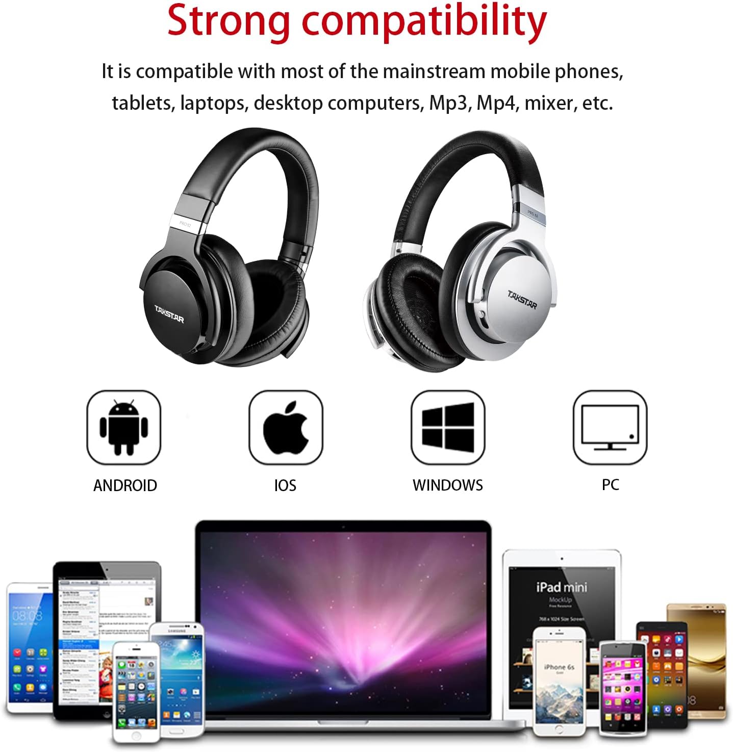 ORANGLES Dual Purpose Enclosed Recording Monitor Headset - high resolution display - exposing craftsmanship - Image 2 of 4 | built for everyone | Dual Purpose Enclosed Recording Monitor Headset for sale Georgia | Free Shipping ORANGLES