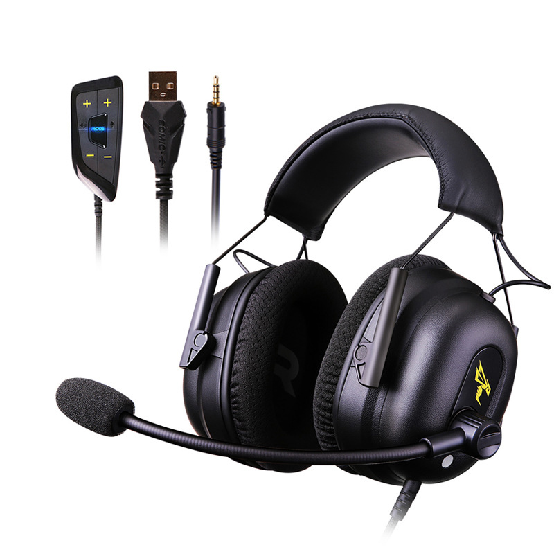 Gaming Headphones For Computer With Clear Sound And Mic