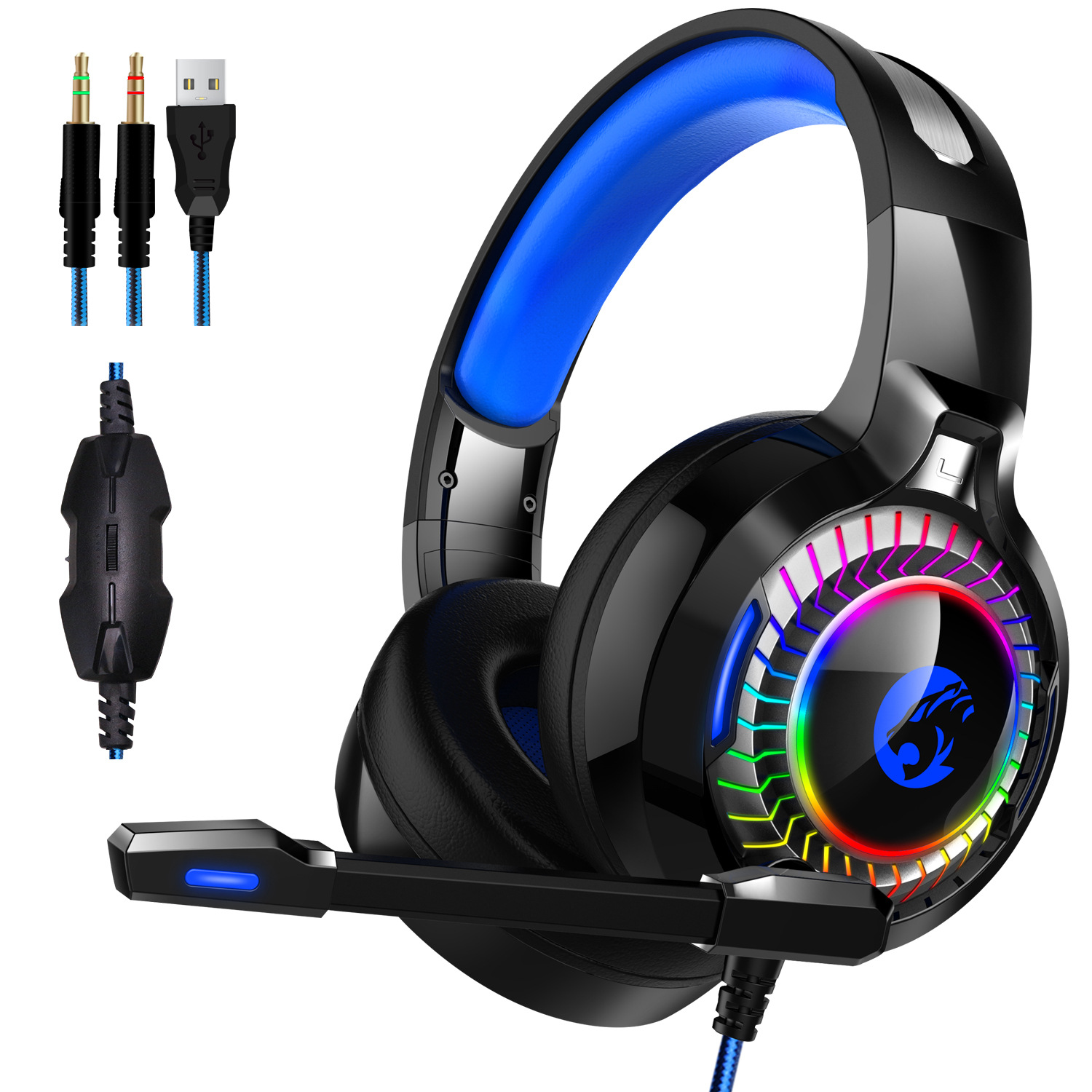A60 Gaming Headset With 7.1 Channel For PC PS4 And Xbox One