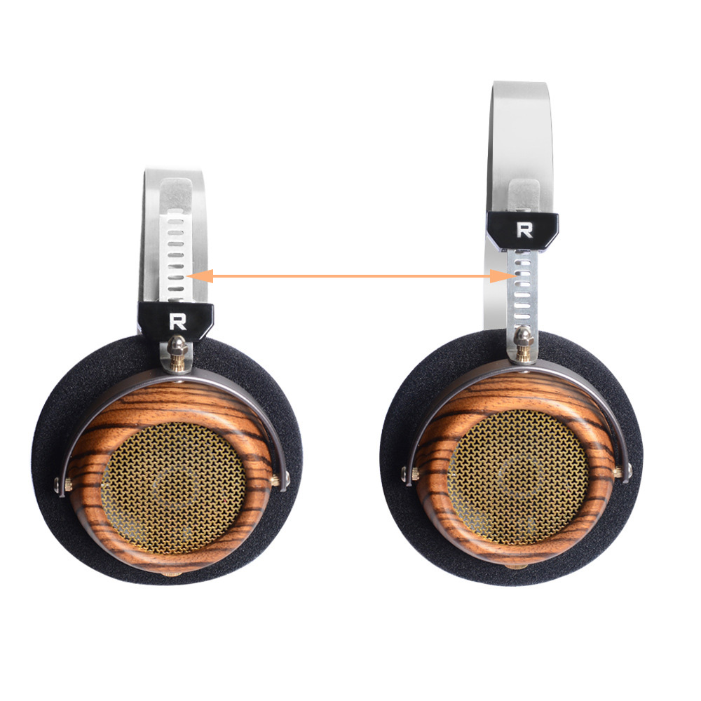 ORANGLES Retro Olive Wood Open Back Monitor Headphones - high resolution display - exposing craftsmanship - Image 2 of 4 | built for everyone | Retro Olive Wood Open Back Monitor Headphones for sale Georgia | Free Shipping ORANGLES
