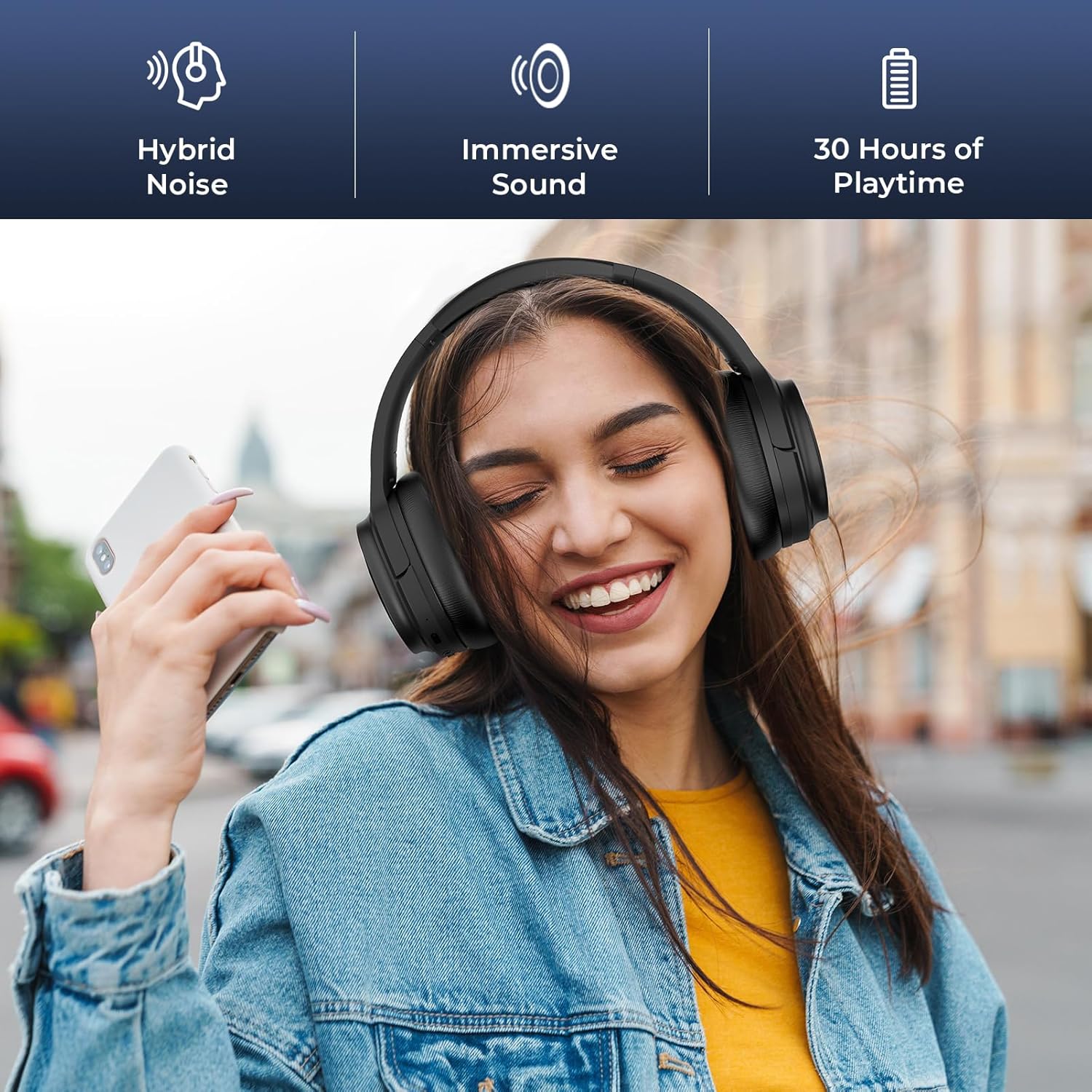 ORANGLES Gaming Bass Bluetooth Headphones With Clear Sound And Mic - high resolution display - exposing craftsmanship - Image 2 of 5 | built for everyone | Gaming Bass Bluetooth Headphones With Clear Sound And Mic for sale Georgia | Free Shipping ORANGLES