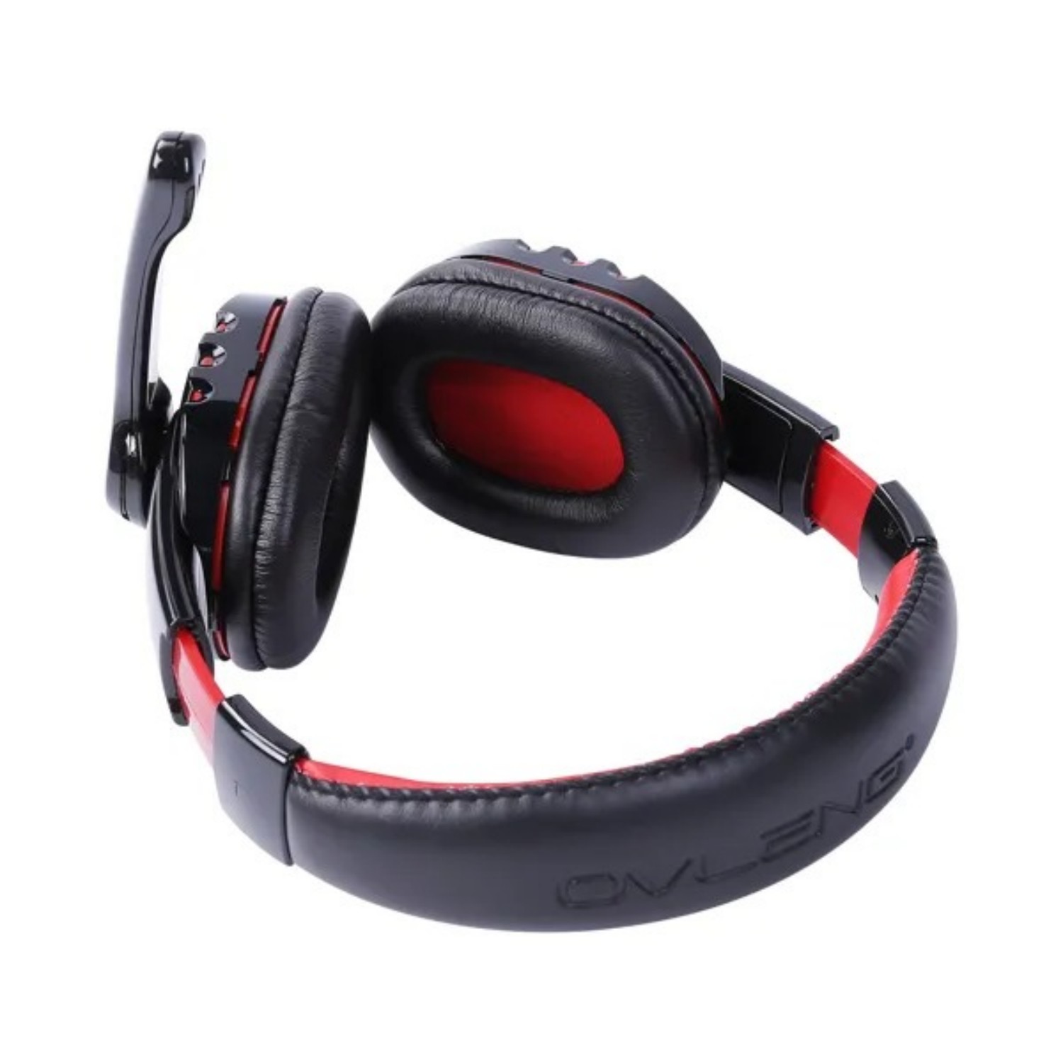 ORANGLES Wireless Bluetooth Over Ear Noise Canceling Gaming Headphones - detailed closeup view - illustrating benefits - Image 3 of 3 | created for all | Shop Wireless Bluetooth Over Ear Noise Canceling Gaming Headphones North Carolina | Free Shipping ORANGLES