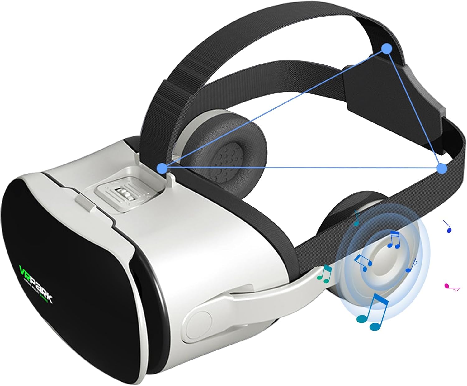 All In One BOX VR Headset For Immersive Virtual Reality