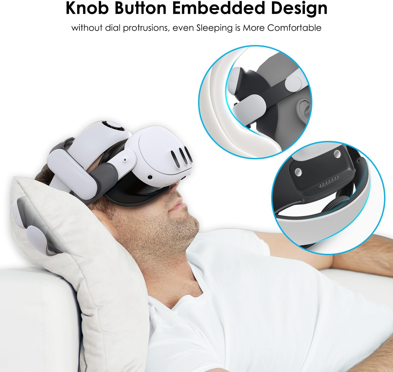 ORANGLES VR Glasses Multi Angle Adjustable Head Wear - angled perspective - presenting advantages - Image 4 of 6 | fits any environment | Purchase VR Glasses Multi Angle Adjustable Head Wear Michigan | Free Shipping ORANGLES