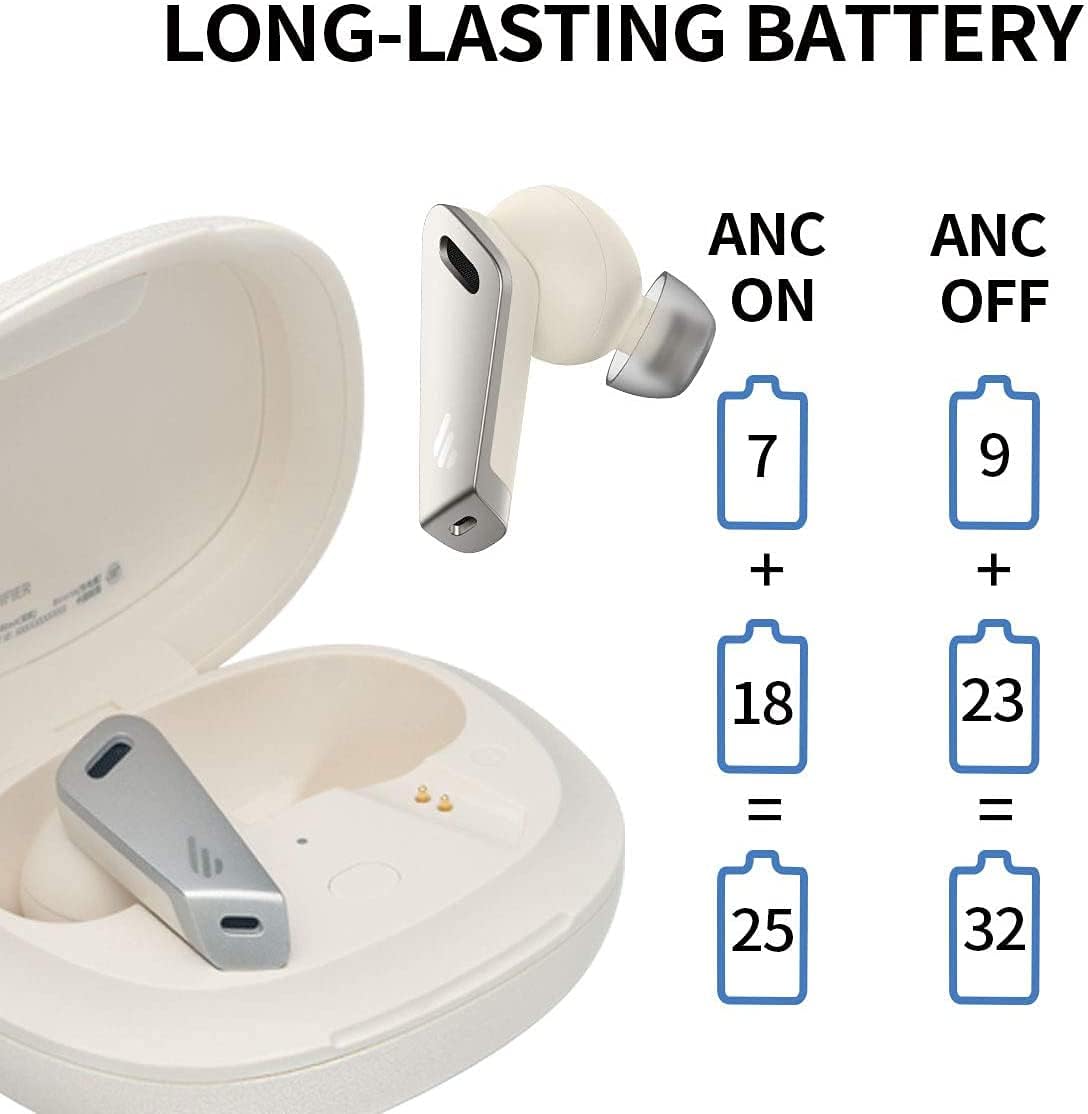 ORANGLES TWS NB2 Active Noise Cancelling Bluetooth Headset - detailed closeup view - illustrating benefits - Image 3 of 4 | created for all | Shop TWS NB2 Active Noise Cancelling Bluetooth Headset North Carolina | Free Shipping ORANGLES