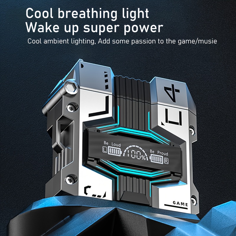 ORANGLES True Wireless Earbuds With ENC Bluetooth 5.3 IPX7 Waterproof 120 Hours Battery Silver - high resolution display - exposing craftsmanship - Image 2 of 5 | built for everyone | True Wireless Earbuds With ENC Bluetooth 5.3 IPX7 Waterproof 120 Hours Battery Silver for sale Georgia | Free Shipping ORANGLES