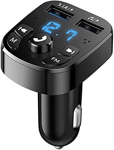 Wireless Car Bluetooth FM Transmitter MP3 Audio USB Charger Handsfree Adapter