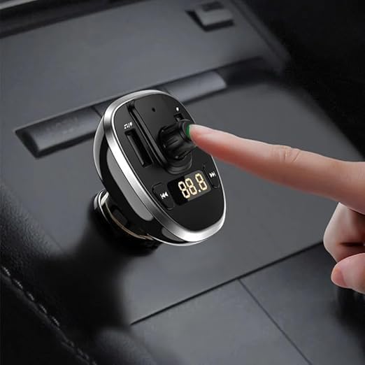 ORANGLES USB C Car Charger Dual Port Bluetooth Handsfree Adapter - angled perspective - presenting advantages - Image 4 of 4 | fits any environment | Purchase USB C Car Charger Dual Port Bluetooth Handsfree Adapter Michigan | Free Shipping ORANGLES