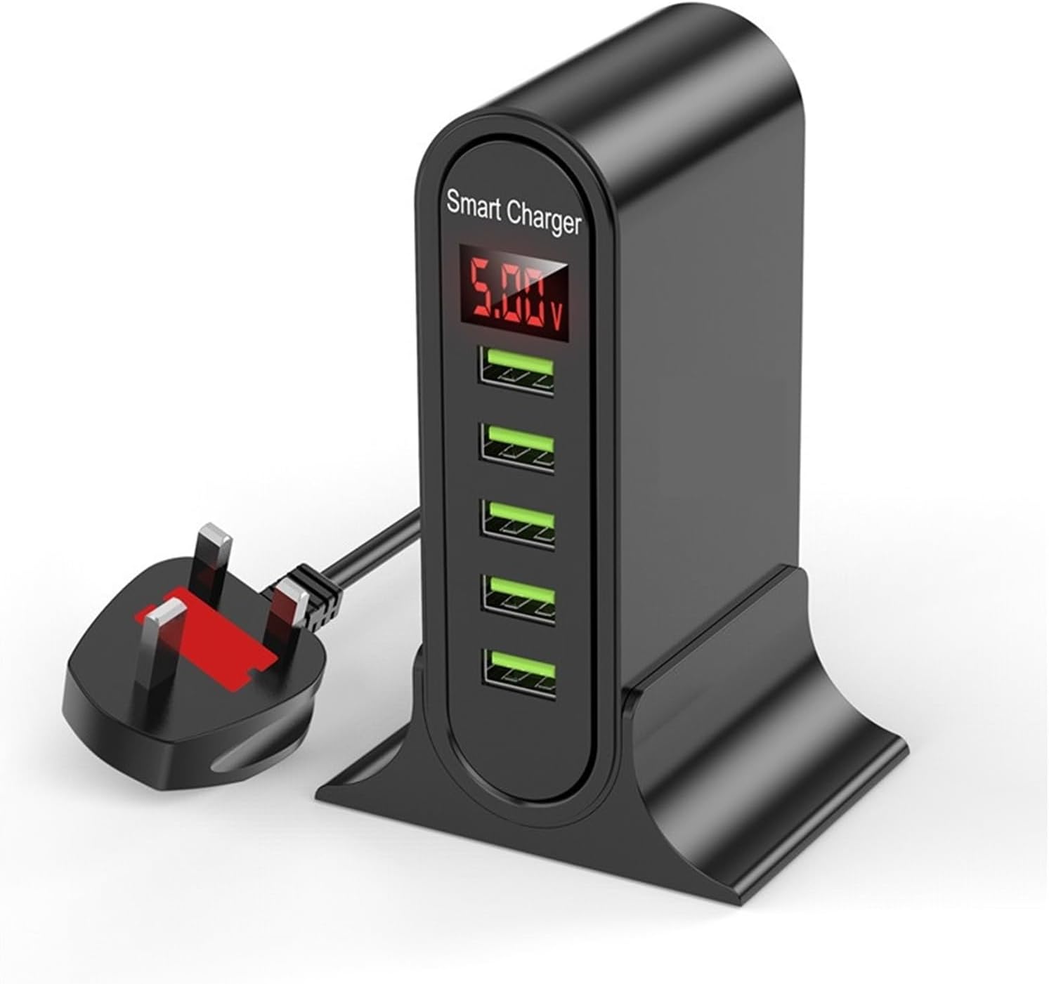 USB Charger Five‑Port Smart Multi‑Device Fast Charging Hub
