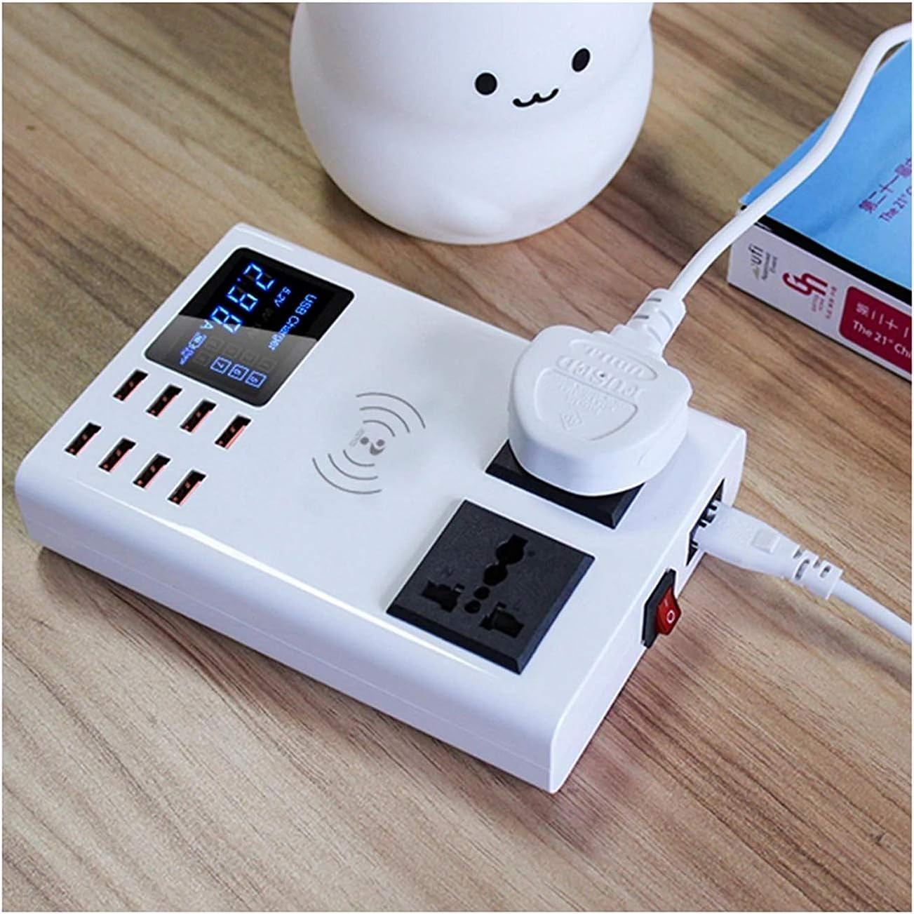 ORANGLES USB Charger Wireless Fast Charging Pad for Mobile Phones - full product showcase - displaying specifications - Image 5 of 5 | adapts to any space | USB Charger Wireless Fast Charging Pad for Mobile Phones deal New Jersey | Free Shipping ORANGLES