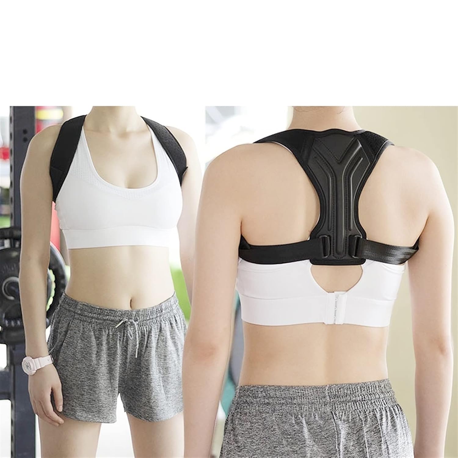 ORANGLES Invisible Anti‑Hunchback Posture Corrector – Sitting & Back Support Belt - angled perspective - presenting advantages - Image 4 of 6 | fits any environment | Purchase Invisible Anti‑Hunchback Posture Corrector – Sitting & Back Support Belt Michigan | Free Shipping ORANGLES