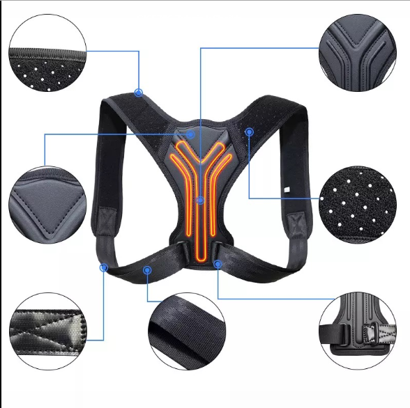 ORANGLES Invisible Anti‑Hunchback Posture Corrector – Sitting & Back Support Belt - elegant presentation - exhibiting components - Image 6 of 6 | ideal for home | Discount on Invisible Anti‑Hunchback Posture Corrector – Sitting & Back Support Belt Virginia | Free Shipping ORANGLES