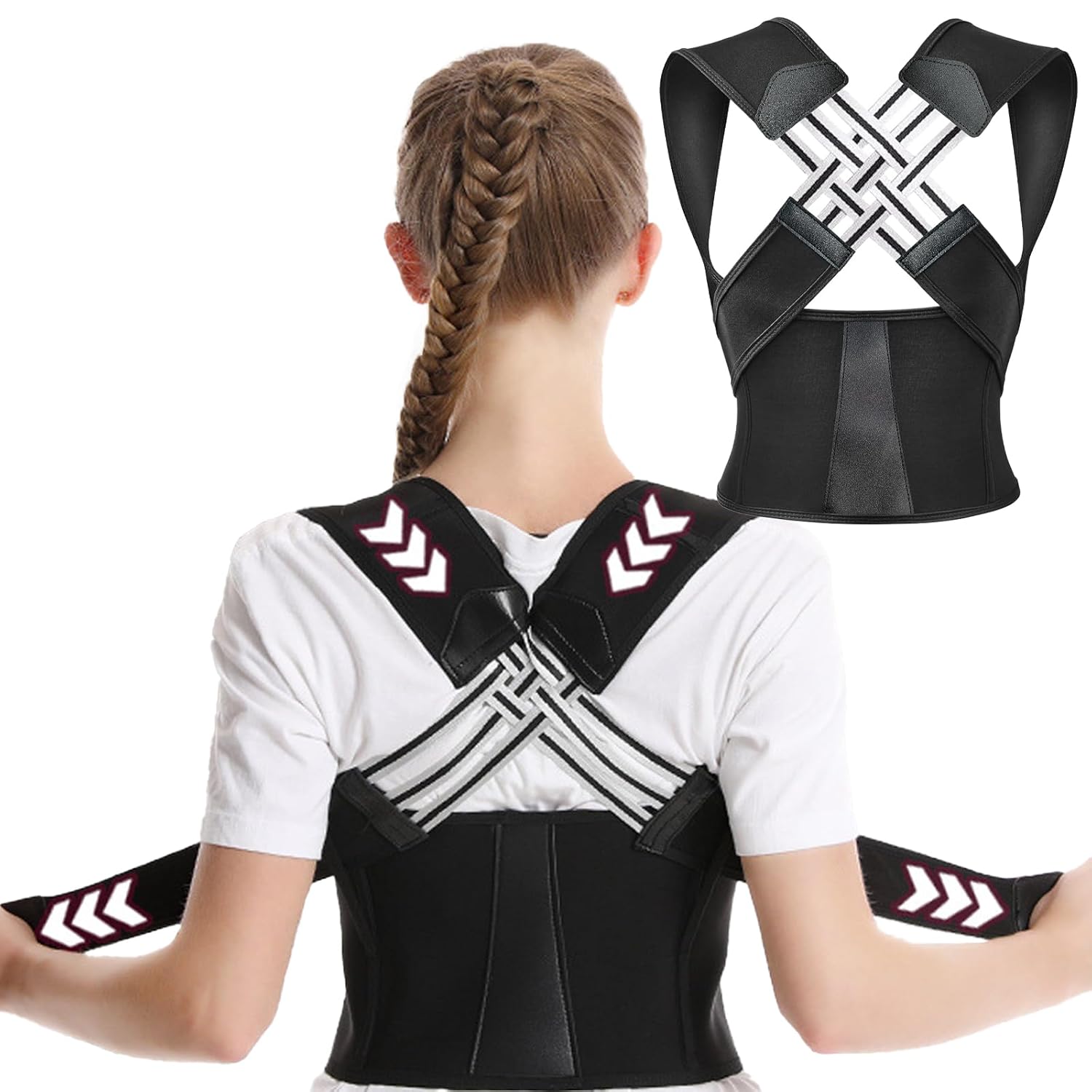 Hunchback Correction Belt – Posture Support for Students & Children