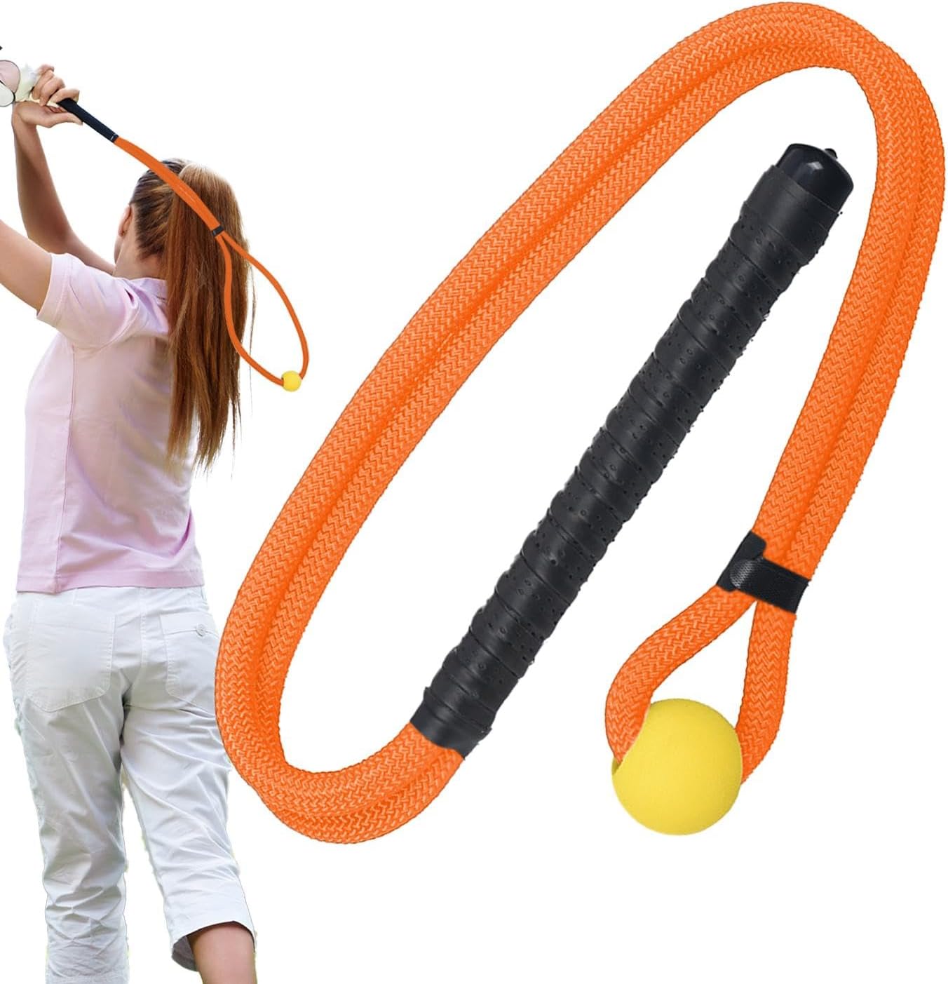 Golf Swing Fitness Rope – Posture Corrector & Training Aid