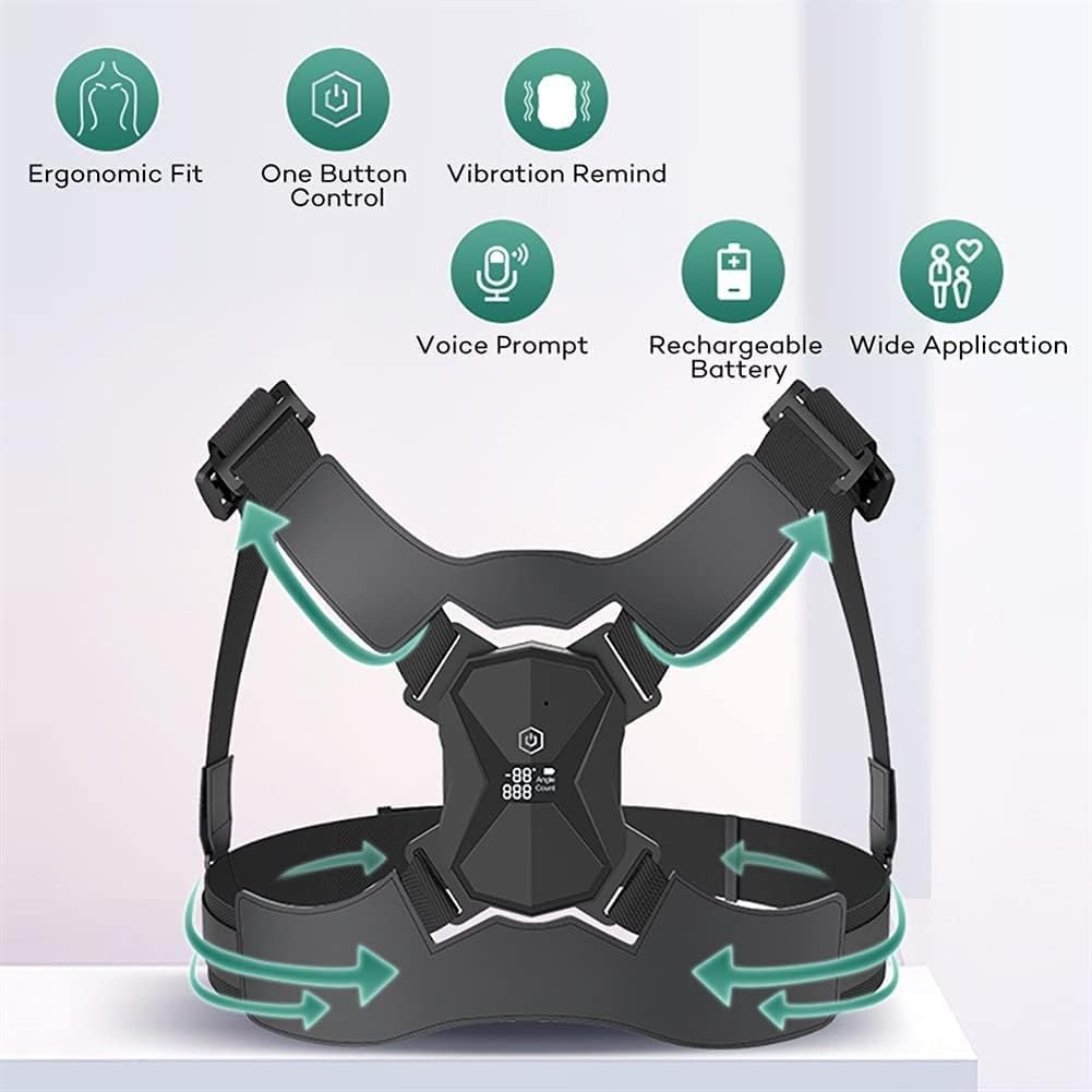 ORANGLES Smart Vibration Seat Corrector – Back Posture Correction Belt - detailed closeup view - illustrating benefits - Image 3 of 6 | created for all | Shop Smart Vibration Seat Corrector – Back Posture Correction Belt North Carolina | Free Shipping ORANGLES